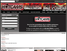 Tablet Screenshot of hotcamsinc.com